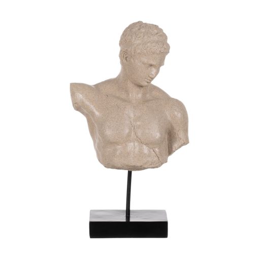 Figura Decorativa Preto Bege 29