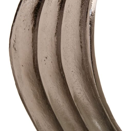 Figura Decorativa Preto Prateado Alumínio 52 x 15 x 46 cm - Image 4