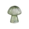 Figura Decorativa Verde Cogumelo 12