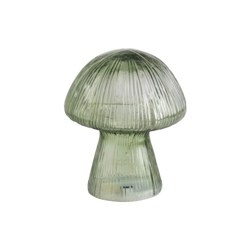 Figura Decorativa Verde Cogumelo 12