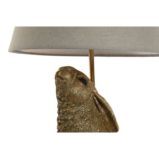Lâmpada de mesa Bege Dourado Resina 50 W 220 V 30 x 30 x 58 cm - Image 2