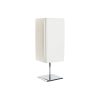Lâmpada de mesa Branco Prateado Polietileno Ferro 50 W 220 V 15 x 15 x 43 cm