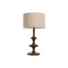 Lâmpada de mesa Castanho Bege Madeira de mangueira 50 W 220 V 40 x 40 x 70 cm 40 X 40 X 68 CM