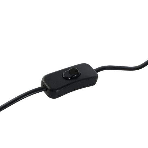 Lâmpada de mesa Natural Juta Madeira 50 W 220 V 44 X 44 X 91 cm - Image 4