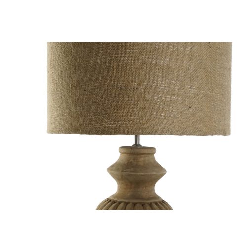 Lâmpada de mesa Natural Juta Madeira 50 W 220 V 44 X 44 X 91 cm