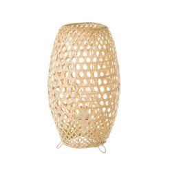 Lâmpada de mesa Natural Metal Bambu 40 W 220-240 V 20 x 20 x 35 cm