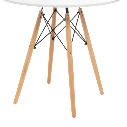 Mesa Branco Natural 80 x 80 x 74 cm - Image 5