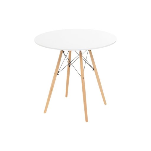 Mesa Branco Natural 80 x 80 x 74 cm