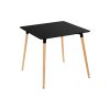 Mesa Preto Natural 80 x 80 x 75 cm