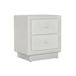 Mesa de Cabeceira Branco 48 x 36 x 53 cm