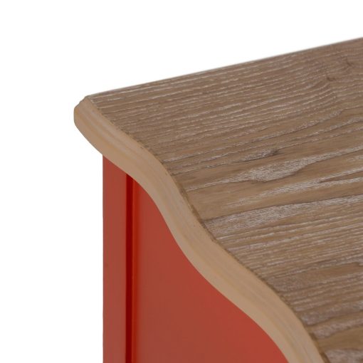 Mesa de Cabeceira Terracota 80 x 38 x 65,5 cm - Image 4
