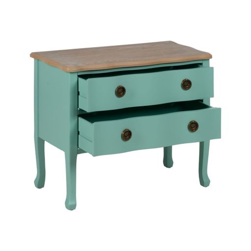 Mesa de Cabeceira Turquesa 80 x 38 x 65,5 cm - Image 3