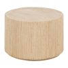 Mesa de Centro Bege 67 x 67 x 46 cm