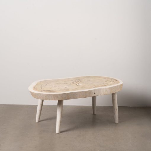 Mesa de Centro Branco 100 x 70 x 45 cm
