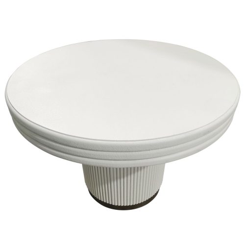 Mesa de Centro Branco 70 X 70 X 52 cm
