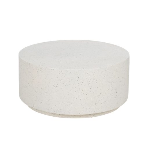 Mesa de Centro Branco 90 x 90 x 40 cm