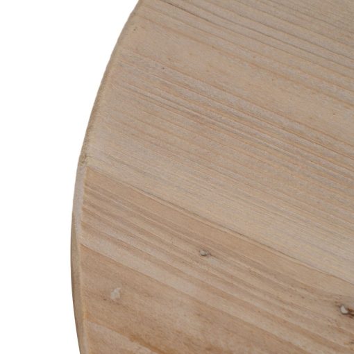 Mesa de Centro Branco Natural 60 x 60 x 45 cm - Image 3
