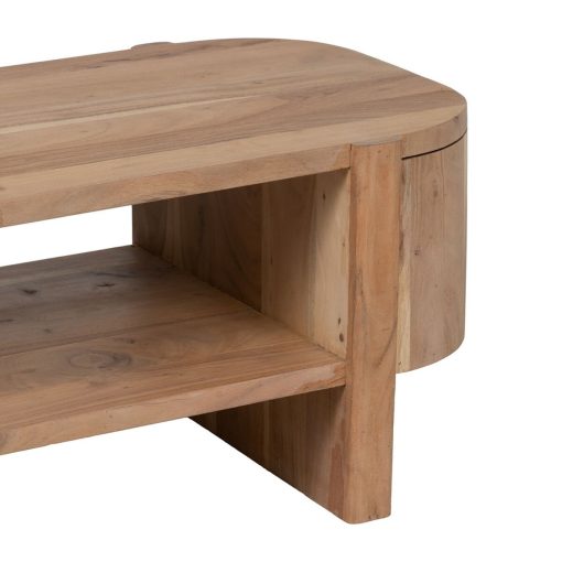Mesa de Centro CREEL Natural 120 x 50 x 40 cm - Image 4