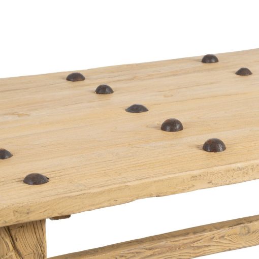 Mesa de Centro Natural 173 x 87 x 47 cm - Image 5