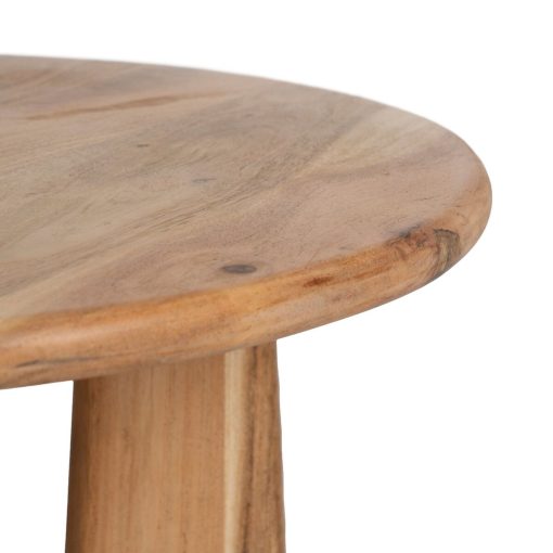 Mesa de Centro Natural 60 x 60 x 40 cm - Image 6