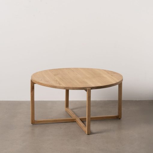 Mesa de Centro Natural 80 x 80 x 40 cm - Image 2