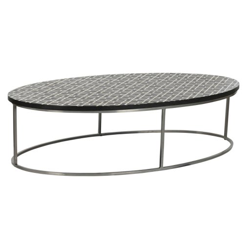 Mesa de Centro Preto Marfim 150 x 80 x 40 cm