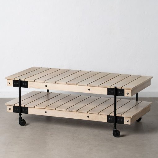 Mesa de Centro Preto Natural 130 x 64 x 48 cm - Image 2