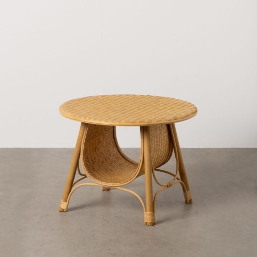 Mesa de Centro RATÁN Natural 61 x 61 x 46 cm - Image 2