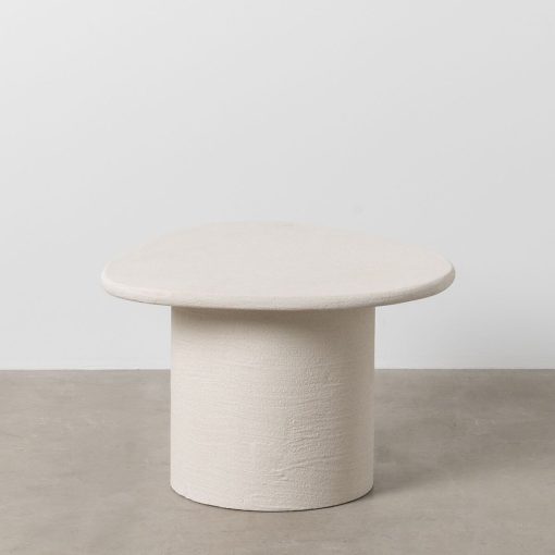 Mesa de Centro WILMA Branco Madeira MDF 57 x 57 x 40 cm - Image 2