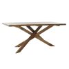 Mesa de Jantar 180 x 86 x 76 cm Natural Nogueira