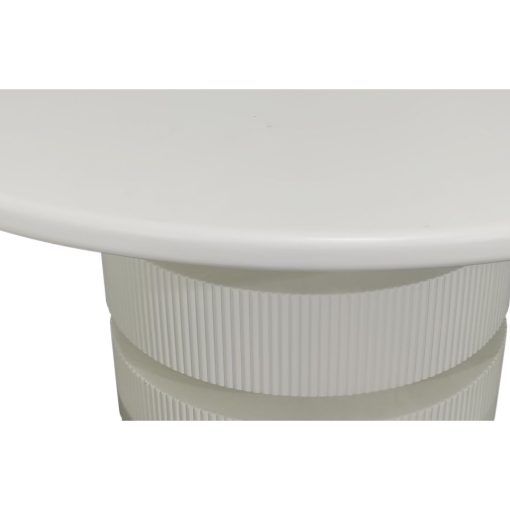 Mesa de Jantar Branco Madeira de abeto Madeira MDF 120 X 120 X 80 cm - Image 2