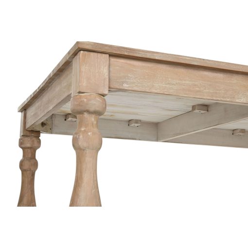 Mesa de Jantar Branco Teca 195 X 97 X 77 cm - Image 4