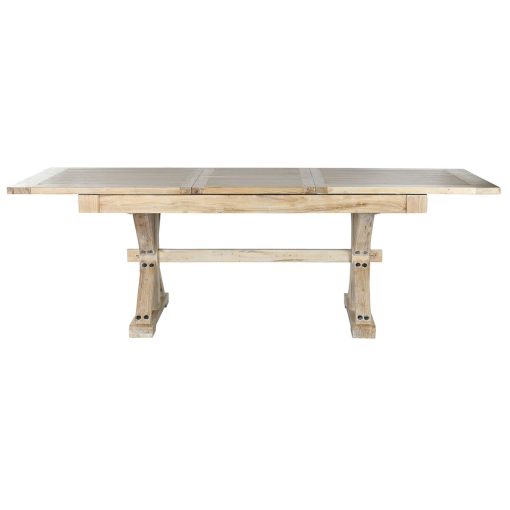 Mesa de Jantar Natural Madeira Reciclada Madeira de olmo 180 x 90 x 76 cm - Image 2
