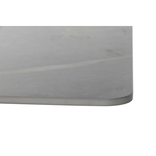 Mesa de Jantar Preto Metal Cerâmica 180 x 90 x 75 cm - Image 4