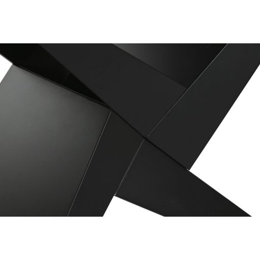 Mesa de Jantar Preto Metal Cerâmica 180 x 90 x 75 cm - Image 5