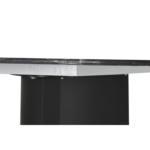 Mesa de Jantar Preto Verde Metal Vidro temperado 200 x 100 x 76 cm - Image 4
