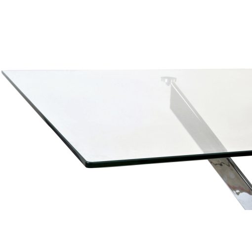 Mesa de Jantar Transparente Metal Cristal 150 x 90 x 75 cm - Image 2
