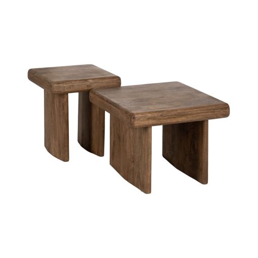 Mesa de apoio Castanho 45 x 45 x 50 cm - Image 3
