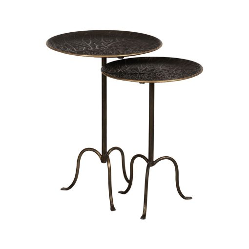 Mesa de apoio Dourado 43 x 43 x 62 cm - Image 3