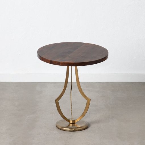 Mesa de apoio Dourado Natural 51 x 51 x 58 cm - Image 2