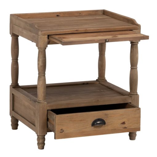 Mesa de apoio Natural 60 x 50 x 68 cm - Image 3