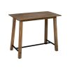 Mesa de apoio Preto Natural 110 x 60 x 90 cm