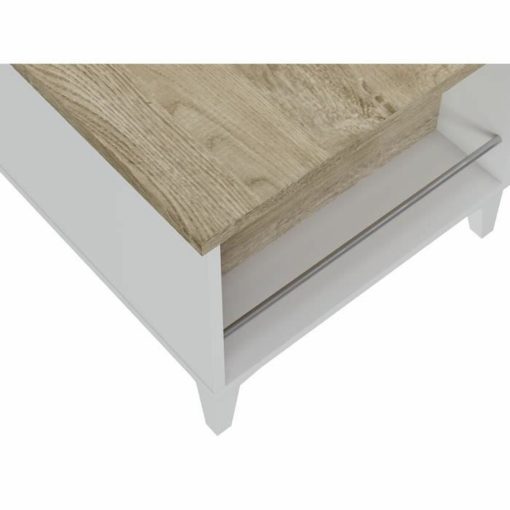 Mesa de apoio T38147PL11LVO 100 x 50/72 x 42/55 cm Eik - Image 5