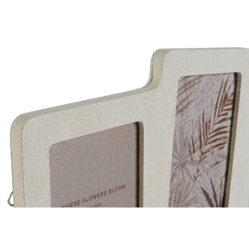 Moldura de Fotos Bege Cristal Madeira MDF Escandinavo 50 X 2 X 22 cm - Image 2