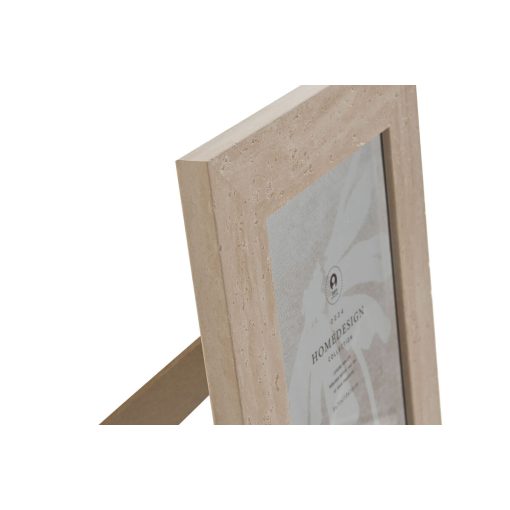 Moldura de Fotos Branco Bege Cristal poliestireno Scandi 19 x 2 x 24 cm (4 Unidades) - Image 2