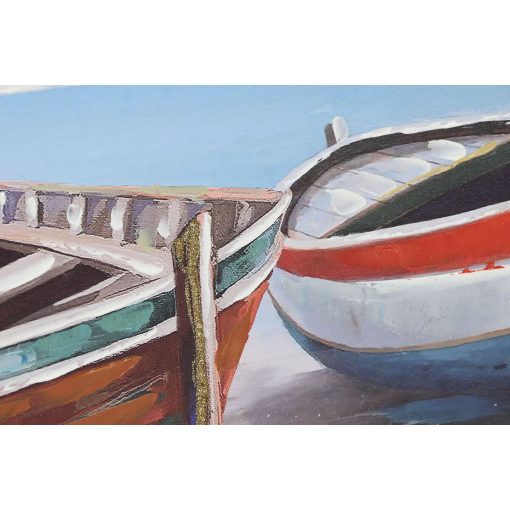 Pintura Barco Mediterrâneo 120 x 3 x 60 cm (2 Unidades) - Image 3