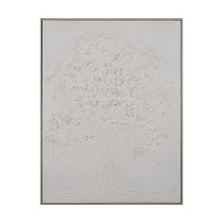 Alternative view of Pintura Branco Creme Abstrato 90 x 4 x 120 cm