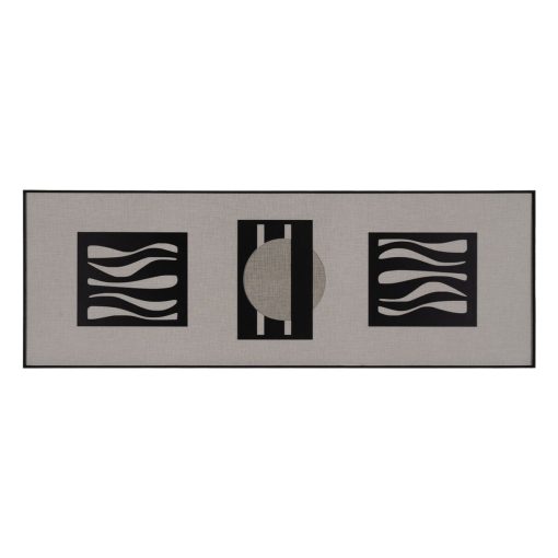 Pintura Branco Preto 150 x 3 x 50 cm - Image 2