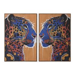 Pintura Leopardo Urbana 80 x 4