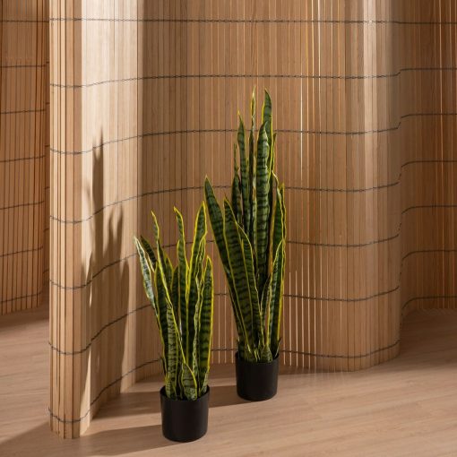 Planta Decorativa Borracha Polipropileno 20 x 20 x 80 cm - Image 5